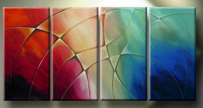 Dafen Oil Painting on canvas abstract -set135